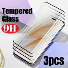 3pcs/Pack, Compatible With Honor 200/200 Pro/400 Pro/Magic 7 Lite/Magic 7 Pro/Magic 7/Magic 8 Pro/200 Lite/200 Smart/400/400 Lite/400 Smart/X7D/X8D/X9D/X6C/Magic 7/X8C/600 Lite/600/600 Pro Screen Protector, 9H Hardness Tempered Glass Screen Protector, Anti-Scratch, Anti-Drop, Waterproof, Wear-Resistant, Full Screen Coverage, Easy Installation, High Clarity Transparent, Touch Sensitive, Elegant Appearance, Screen Protector - Colorless - View 26