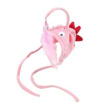 1PC Toy Self-Entertainment Boredom Relief Cat Teaser, Cat Supplies, Hat Cat Teaser Stick Head Cover Long Pole Bite-Resistant Artificial Feathers - Multicolor - View 5