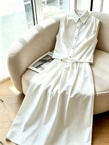 Women Two-Piece Outfits - White - View 2