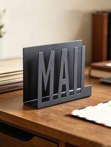 Metal Mesh Letter Organizer Desktop File Storage Rack Unisex Office Envelope Document Storage Back To School Halloween Christmas Gift Home Living Room Office Decor Travel Vacation Camping Party Favor School Essential Organizer Accessory - Multicolor - View 8