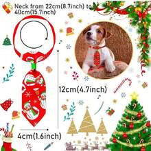 Hot Christmas Pet Ties Bow Ties Assorted Colors Holiday Supplies For Dogs Cats - Multicolor - View 4