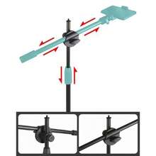 Horizontal Tripod For Phone Smartphone Table Overhead Tripe Stand For Mobile Cellphone Filming Photography Articulated Arm - View 7