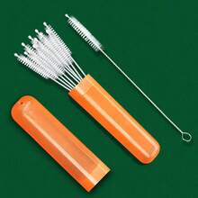 Simple Modern 10 Straw Brushes+1 Storage Box, Extra Long Straw Cleaning Brush Set Cleaner - Suitable For Large Cups, Straw Cups, Water Bottles, Etc - Pack Of 10+1 Box - View 4