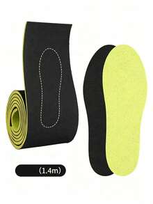 1 Rolo de Palmilhas para Sapatos Femininas de Novo Estilo com Corte Próprio, Palmilhas para Sapatos Esportivos Masculinas de Malha Respirável e Absorção de Choque, Palmilhas para Sapatos Adultas de Espuma de Memória Macia - Especificações múltiplas - Visão 6
