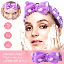 33 Pcs Total Makeup Tool Kit, Including 18 Pcs Purple Rose‑Gold Tri‑Color Makeup Brushes And 15 Pcs Makeup Accessories. Flower Pearl Hair Claw Clip Included, Large Opening Holds Thick Hair Firmly For Makeup Preparation And Daily Hair Styling - Multicolor - View 11