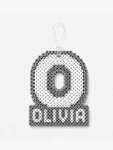 Ayotu Customized Personalized Letter Luggage Tags & Backpack Charms Keychains - Pixel Beads Style Luggage Identification Tags, Fuse Beads Travel Identification Tags, Includes Customized Letters & Lanyards, Pixel Style Art, Pet Identification Tags, Travel Essentials, Travel Storage Bag Accessories, Customizable Luggage/Backpack Decorations, Suitable For Men & Women Travel Use, Great Choice For Graduation Travel Gifts - Multicolor - View 25
