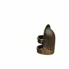 1pc Vintage Metal Sewing Thimble, Adjustable Finger Protector For Needlework And Handicrafts, Home Hand Sewing Cross Stitch Thimble, DIY Sewing Tool - Multiple Styles - View 8