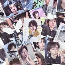 Paket Stiker CORTI 30pcs Minimalis K-Pop Grup Korea Zhao Yufan Stiker Segel Tahan Air Stiker Besar - MultiWarna - View 4