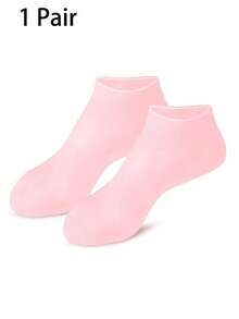 2 Pairs/1 Pair Moisturizing Gloves, Softening Exfoliating Foot And Hand Care Tools, Suitable For Dry Skin, Soft Silicone Gel, Reusable, Suitable For Hand Care, Care Tools, Soft Silicone Gloves - Multicolor - View 9