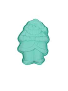 1pc Christmas Large Santa Claus Shaped Silicone Mold, Kitchen And Home Baking Cake Mousse Bread Baking Tray, Can Be Used For Making Bread, Chocolate Pudding, Jelly, Christmas Home Baking, Holiday Dessert Table Making Mold - Multicolor - View 12