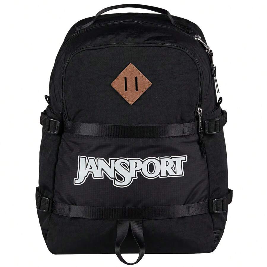 JanSport Small Seattle Pack Backpack - Black Unisex Backpacks - Black - View 1