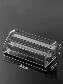 7-Tier/5-Tier/3-Tier Clear Acrylic Multi-Layer Nail Polish Display Rack, Cosmetic Sample Storage Rack, Glasses Holder, Photo Frame, Jewelry Stand, Storage Box, Suitable For Home Living Room Office Decoration, Bedroom Desktop Organization, Birthday Gift - Clear - View 10