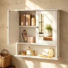 Bathroom Mirrors - White - View 1