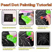 1 Set Christmas Snow House 5D Pearl Diamond Painting 2D Flat 7.87 Inch High Definition Printing Full Drill Kit, Suitable For Beginners, Healing And Stress Relief, Multi-Scene Home Wall Decor, Creative Christmas Handmade Gift, Soft Rubber, Shiny Set, Handmade Craft, Diamond Painting Accessories And Tools - Sets - View 7