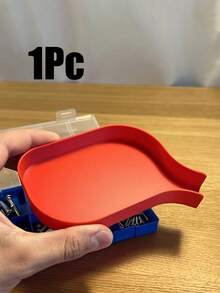 Tool Storage Funnel Tray, 5mm Raised Edge, Prevents Screws, Bolts, Beads And Small Parts From Spilling, Equipped With Fully Sealed Slide-In Plug, Precise Storage Of Small Parts, Keeps Workspace Clean And Efficient, Suitable For Handmade Crafts And Repair - Multicolor - View 13