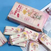 Intimate Hygiene Wet Wipes, Intimate Care Sanitary Cleaning Wet Wipes For Intimate Moments And Periods, Small Pack Disposable Cleansing Wet Tissues - Multicolor - View 7