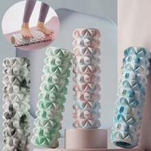 Roller Busa EVA Bertekstur Berbagai Ukuran 30/33/45cm, Roller Pijat Jaringan Dalam untuk Meredakan Otot, Yoga, Pilates, Kebugaran, dan Pelepasan Fasia di Rumah - MultiWarna - View 3