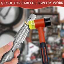 Double-Headed Rubber Mallet Soft Strike Non-Marking Hammer Tool With Steel Handle For Flooring, Tents, Furniture, DIY Crafts - Multi-color - View 9
