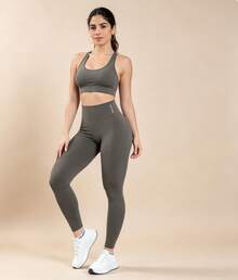Women Pants - Dark Grey - View 1