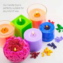 20g/0.705oz Candle Dye For Wax - 12 Colors Candle Wax Dye For Candle Making, Candle Wax Color Dye,Candle Dye For Making Candles, Candle Making Supplies For DIY Candles - Multicolor - View 4