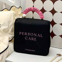 Large Capacity Business Travel Makeup Bag, Waterproof Portable Storage Bag, High-End New Cosmetic Handbag And Toiletry Bag - Makeup Bag - View 8