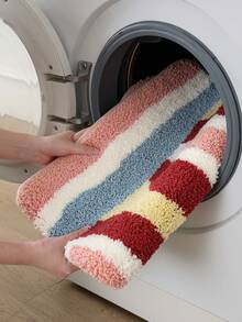 1 buah Keset Kamar Mandi, Bertekstur Lembut, Motif Kue, Alas Anti Selip TPR, Cocok untuk Dapur, Luar Ruangan, Dalam Ruangan, Lorong, Kamar Tidur, Ruang Tamu, Samping Tempat Tidur, Dapat Dicuci dengan Mesin, Mudah Dibersihkan, Keset Dekorasi Kamar Mandi Musim Gugur - MultiWarna - View 7