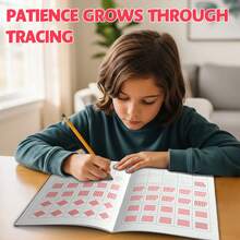 Pencil Control Tracing Practice Book, Pattern, Curve, Circle And Path Exercises, Pre-Writing Line Practice, Fine Motor Skill Training And Handwriting Preparation, Suitable For Home Learning And Classroom Practice - Pencil Control Tracing - View 6