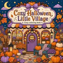 GDTME Halloween Bottle Gothic Style Coloring Book: Skull Jar Pumpkin Candle Halloween Cover, Bold Minimalist Line Thriller Holiday Pages, Suitable For Adult Coloring Hobby - JX-880-halloween Bottle - View 15