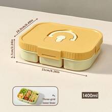 Hộp bento cho người lớn, hộp đựng cơm trưa dùng được trong lò vi sóng, hộp đựng đồ ăn vặt chống rò rỉ có nắp, hộp chuẩn bị bữa ăn có ngăn chia, hộp đựng thực phẩm nhiều ngăn, hộp bento nhiều ngăn, hộp đựng cơm trưa bằng nhựa, hộp cơm kiểu Nhật, hộp đựng thực phẩm du lịch - Nhiều màu - Xem 24