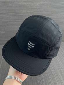 New Soft Brim Quick-Dry Baseball Cap Men Spring Summer Sun Protection Short Brim American Vintage Baseball Hat Women Outdoor Climbing Hat - A - View 9