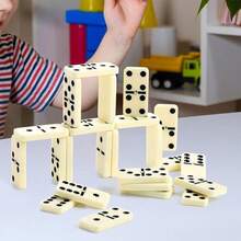 28Pcs Domino Set Professional Educational Double-Six Dominoes Wooden Box - UK-l351601 - View 7