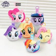 Hasbro My Little Pony 毛絨零錢包，創意動畫角色零錢包，完美禮物 - 彩色 - 查看 1