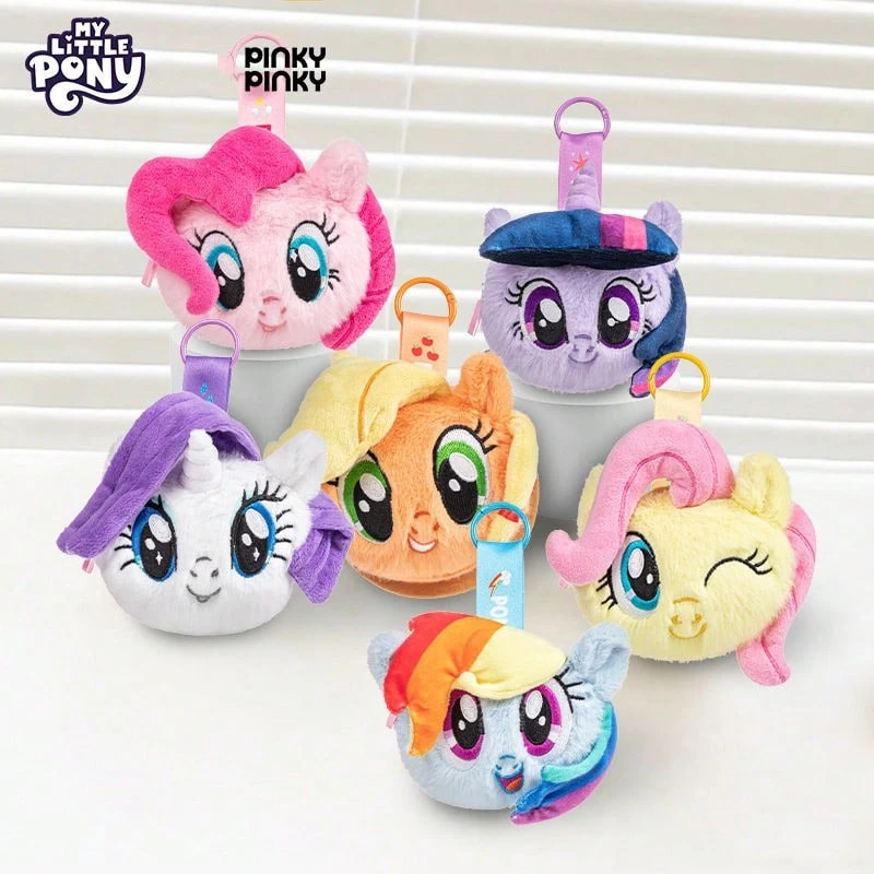 Hasbro My Little Pony 毛絨零錢包,創意動畫角色零錢包,完美禮物 - 彩色 - 查看 1