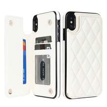 WEFOR Wallet Phone Case For Galaxy S26 S25 S24 S23 S22 Ultra Plus S25EDGE 24 FE, Multi-Card Slot Design, Magnetic Clasp, Built-In Stand, Shockproof Protection Cover, Compatible With IPhone 17 AIR 16e 16 15 14 13 12 11 Pro Max XR XS MAX, Magnetic Design, RFID Anti-Theft Card Slot, Magnetic Phone Protective Case, Shockproof, Unisex - White - View 32
