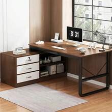 Home Office Desks - Camel - View 4