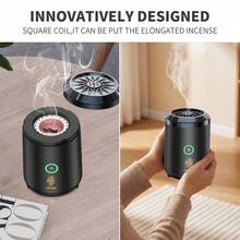 便攜式電子香爐 USB 充電車用香爐 - 單色 - 查看 8