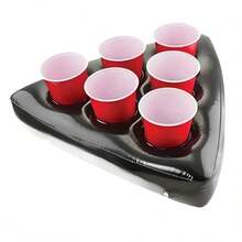 1pc Fashionable Personalized Funny Inflatable Beer Cup Party Game Prop, Ping Pong Essential Fun Beer Hat For Drinking And Playing, Party Gift For Birthday, Bachelor Party, Halloween, Christmas, Thanksgiving Creative Gift - Multicolor - View 7