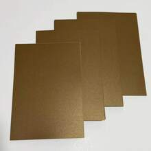 17 Sheets Chocolate Brown Pearlescent Cardstock - A5 Size Thickened Handmade Paper, Soft Satin Luster, Suitable For Wedding Invitations, Scrapbook Materials, DIY Gift Box Packaging, Photo Album Decoration, Artistic Greeting Cards - 17 Sheets Of Gold-brown Pearlescent Cardstock - View 10