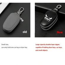 Personalized Creative"Don't Touch My Keybag"Increased Capacity Double-Layerplain Key Bag2D Printingdual Zippermultifunctionalkeystorage Bag,Men's Gift - Multicolor - View 9