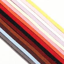 10pcs/Pack 2.5mm Korean Suede Square Cord 37.4 Inch/Pc Suitable For DIY Necklace Jewelry Making Colorful String Rope Gift Packaging Cord - 10 Pcs Cords/Pack - View 8