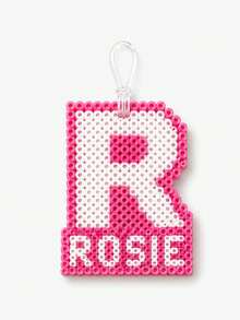Ayotu Customized Personalized Letter Luggage Tags & Backpack Charms Keychains - Pixel Beads Style Luggage Identification Tags, Fuse Beads Travel Identification Tags, Includes Customized Letters & Lanyards, Pixel Style Art, Pet Identification Tags, Travel Essentials, Travel Storage Bag Accessories, Customizable Luggage/Backpack Decorations, Suitable For Men & Women Travel Use, Great Choice For Graduation Travel Gifts - Multicolor - View 14