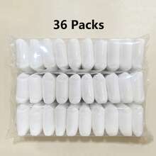 24/36/48 Packs White Foam Magic Modeling Clay For Kids DIY Crafts, Christmas Artwork - Solid Color - View 10