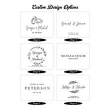 1pc Personalized A4 Green Linen Wedding Guest Book, Customized Name & Date Sign-In Guestbook, Wedding Anniversary Gift, Suitable For Wedding Guest Signatures And Photo Collection - Multicolor 2 - View 10