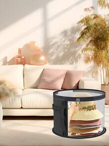 This Dustproof, Transparent, Large Capacity Hat Storage Bucket Is Suitable For All Types Of Hats, Making It An Ideal Storage Solution For Wardrobes And Desktops. - Multicolor - View 8