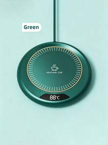 Smart Cup Warmer With Digital Temperature Display, Desktop Constant Temperature Mug Heater, Suitable For Coffee, Tea, Milk, Compatible With Ceramic, Glass, Metal Cups, 3 Colors Available - Multicolor - View 11