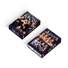 1PC 55pcs Argentina K4OS Girl Group Star K-POP Merchandise LOMO Laser Photocard - MultiWarna - View 5