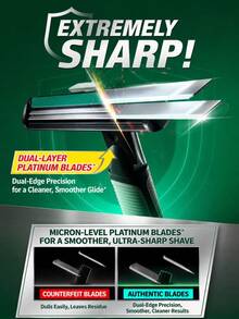 Gillette Vector Razor Blades For Men, Pack Of 16 Blades - Safety Razor - View 4