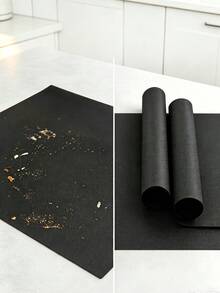 3 Piecesset Of Oven Pads, Non Stick Heat-Resistant Baking Tray, Easy To Clean And Reusable Baking Tray Bottom Pad, Baking Tray, Kitchen Cooking Accessories, Essential Items For Autumn Baking, Kitchen Accessories, Food Wrap, Home Accessories - Black - View 11