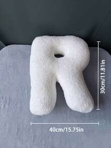 1pc White Creative DIY Letter Throw Pillow, Freely Combine The Letters You Want, Soft And Comfortable Pillow Cushion, High-Quality Home Decor, Can Be Decorated According To Needs, Ideal Creative Gift For Holidays, Birthdays, Halloween, Christmas - 40*35*10 - View 25