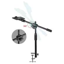Horizontal Tripod For Phone Smartphone Table Overhead Tripe Stand For Mobile Cellphone Filming Photography Articulated Arm - View 3